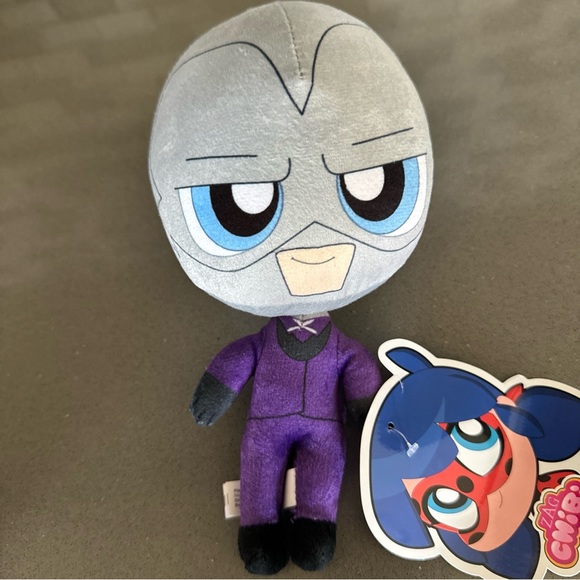 Miraculous Chibi (Zag Chibi) HAWK MOTH Plush / 9” / Limited Edition / BRAND NEW - Picture 3 of 14